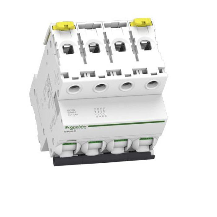 Автоматичний вимикач Schneider Electric iC60N 4P 25A D