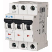 Автоматичний вимикач HL C6/3 3p С 6А 15кА, Eaton