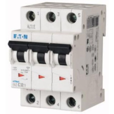 Автоматичний вимикач HL C6/3 3p С 6А 15кА, Eaton