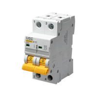 Автоматичний вимикач SB-M8 2P 32A хар-ка B 4,5кA, UEC