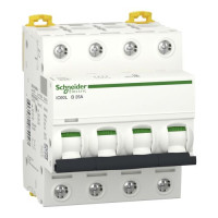 Автоматичний вимикач Schneider Electric iC60L 4P 25A B