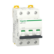 Автоматичний вимикач Schneider Electric iC60H 3А 3P D 10кА (A9F85303)