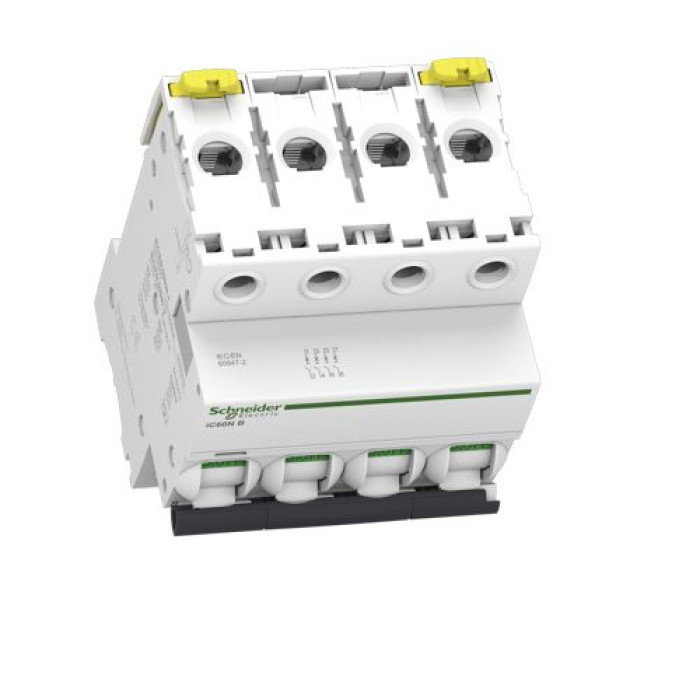 Автоматичний вимикач Schneider Electric iC60N 4P 50A B
