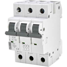 Автоматичний вимикач ST-68 10А 3P C 4,5kA, ETI