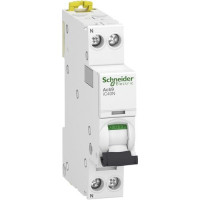 Автоматичний вимикач Schneider Electric Acti9 iC40N 13 А 1P+N B 6 кА