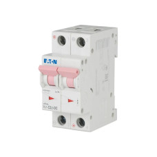 Автоматичний вимикач FAZ C2/2-NA-DC 2p С 2А 10кА, Eaton