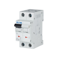 Автоматичний вимикач FAZ-PN C2/1N 2p С 2А 6кА, Eaton