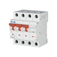 Автоматичний вимикач PL7-B4/3N 4p B 4А 10кА, Eaton