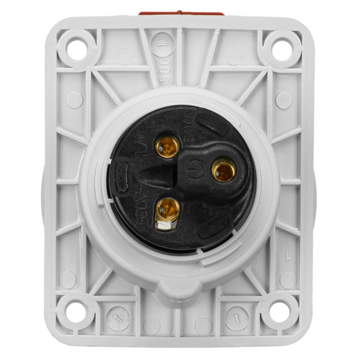 Розетка настінна IDE MUNDIAL 2P+E 16A 380–415V IP66-67