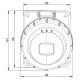 Розетка похила IDE MUNDIAL 3P+N+E 16A 200/346–240/415V IP66-67