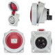 Розетка похила IDE MUNDIAL 3P+N+E 16A 200/346–240/415V IP66-67