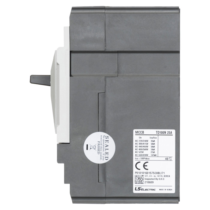Автоматичний вимикач LS ELECTRIC TD100N 3P 25A 50kA