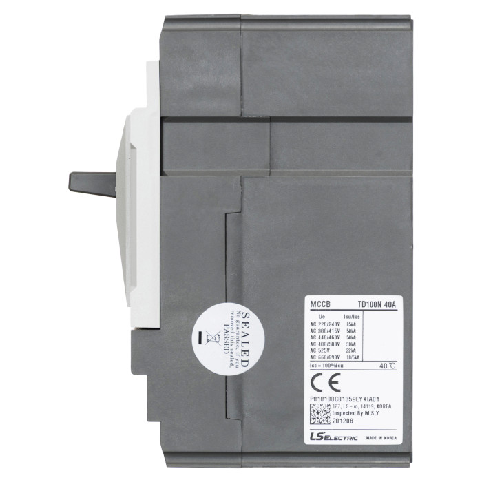 Автоматичний вимикач LS ELECTRIC TD100N 3P 40A 50kA
