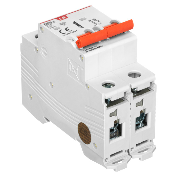 Модульний автоматичний вимикач LS ELECTRIC BKN 2P C16A 6kA