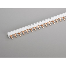Гребінчаста шина Woehner, ізольована 3-р, 65A, 27mm, 1 м