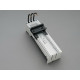 Адаптер Woehner EEC 32A, 60mm система, 1 DIN-рейка 63×200mm