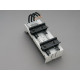 Адаптер Woehner EEC 32A, 60mm система, 2 DIN-рейка 81×200mm