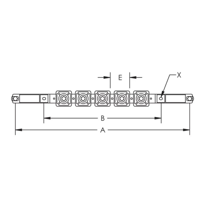 Шинотримач nVent Eriflex плаский FBS 400A