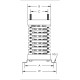Фіксатори-проставки nVent Eriflex RFS 80-100