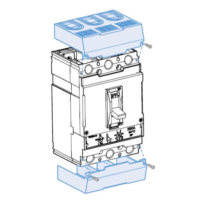 Клемні кришки LS ELECTRIC, низькі ITS13,TD160