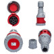 Розетка кабельна IDE MUNDIAL 3P+N+E 63A 200/346–240/415V IP66-67