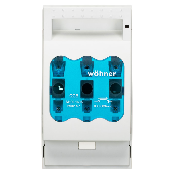 Блок-рубильник Woehner Quadron 00 3p 160A