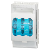 Блок-рубильник Woehner Quadron 00 3p 160A