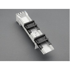 Адаптер Woehner на систму шин 60mm, 2-DIN рейки, 80A, 54×260mm