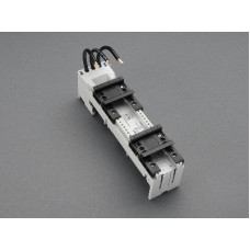 Адаптер Woehner для Telemecanique GВ2-M/P, 2 DIN-рейка 45×200mm
