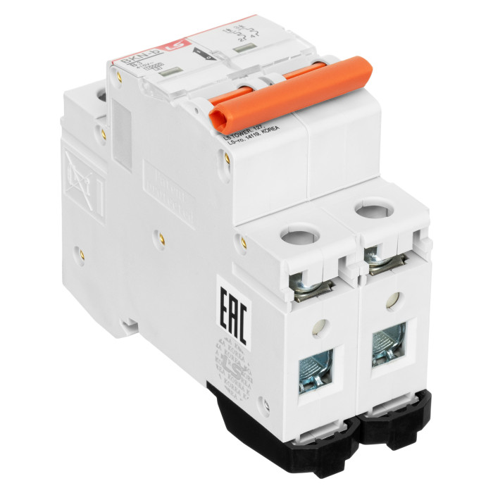Модульний автоматичний вимикач LS ELECTRIC BKN 2P B3A 10kA