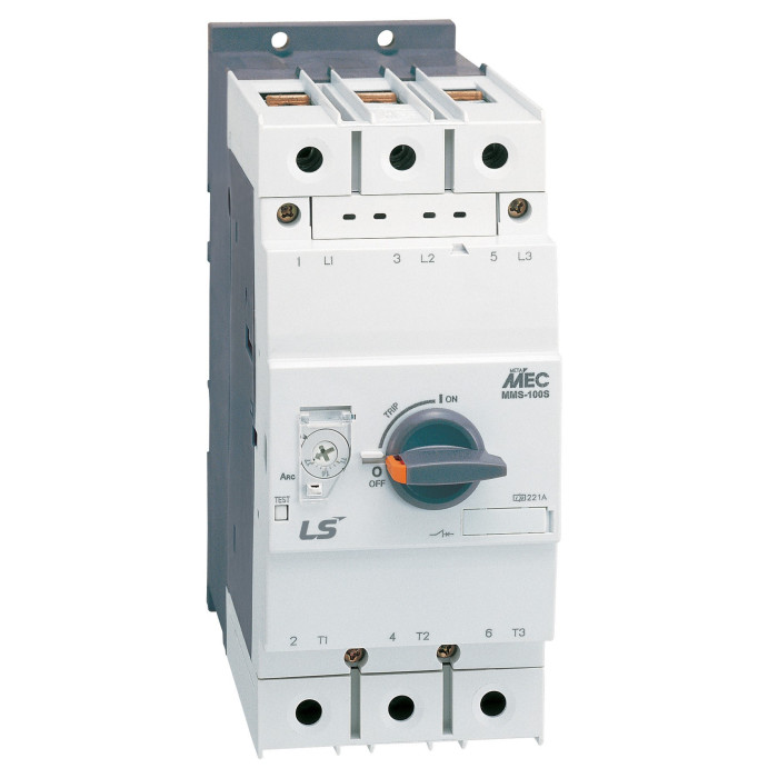 Автомат захисту двигуна LS ELECTRIC MMS-100H 100A 80~100