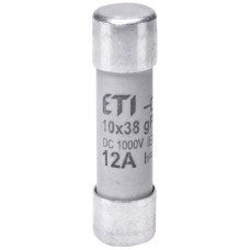 Запобіжник циліндричний ETI 12A gPV 10×38 1000V
