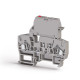 Клема Klemsan YBK ILD 24V DC  під запобіжник 4 мм сіра
