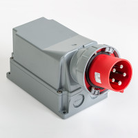 Настінна вилка IDE MUNDIAL 3P+N+E 125A 200/346–240/415V IP66-67