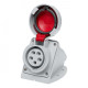 Розетка настінна IDE MUNDIAL 3P+N+E 16A 200/346–240/415V IP66-67