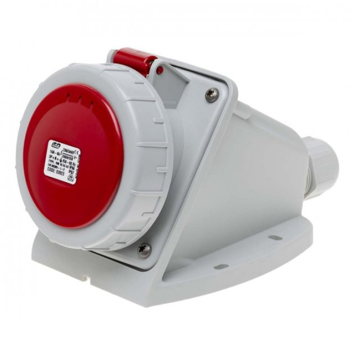 Розетка настінна IDE MUNDIAL 3P+N+E 16A 200/346–240/415V IP66-67