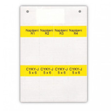 Маркування на провід KCCM-Y Klemsan 67.5×25 (10-50mm²)