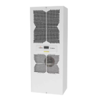 Зовнішній вертикальний блок охолодження nVent HOFFMAN E-NOX, IP55, 1ф, 230V, 2650 Вт, корпус із