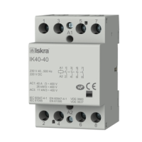 Модульний контактор ISKRA IKA 40A 24V AC 4NO