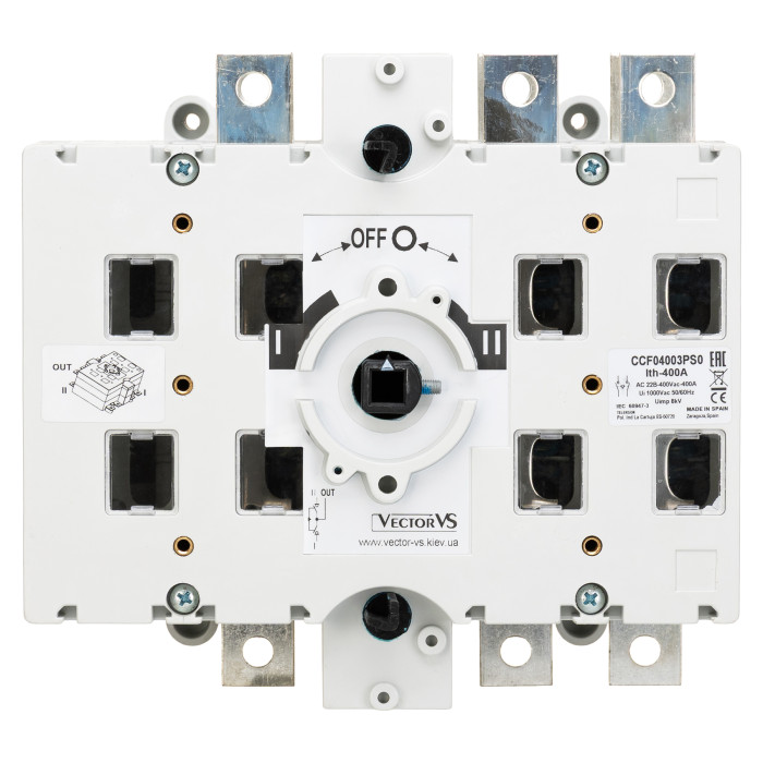 Перемикач TELERGON CCF 3P 400A