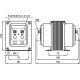Трансформатор струму підсумовувальний FRER TAS020 5+5A
