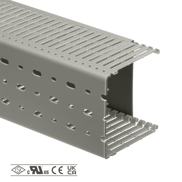 Перфорований короб Klemsan 100×100 KKD 1001