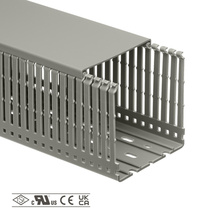 Перфорований короб Klemsan 100×100 KKD 1001