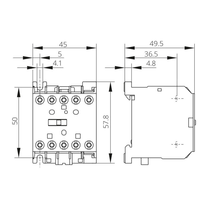Мініконтактор ISKRA K07MG-10 B7, 24V-DC