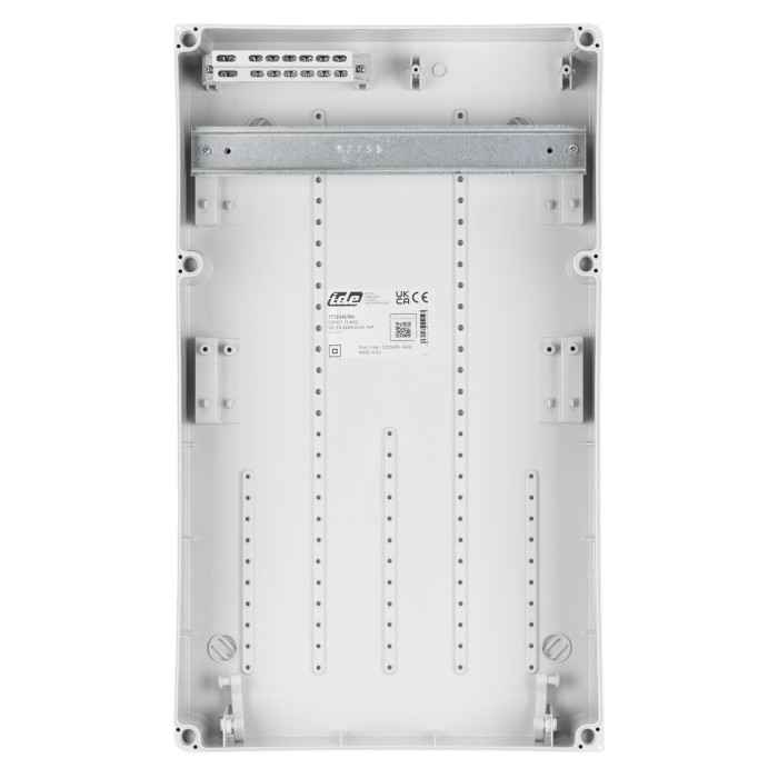 Настінний корпус для сил. розеток IDE PRYMA 1×13 MOD 504×297x177mm IP67 з шинами N+PE