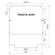 Настінний корпус для сил. розеток IDE PRYMA 1×13 MOD 504×297x177mm IP67 з шинами N+PE
