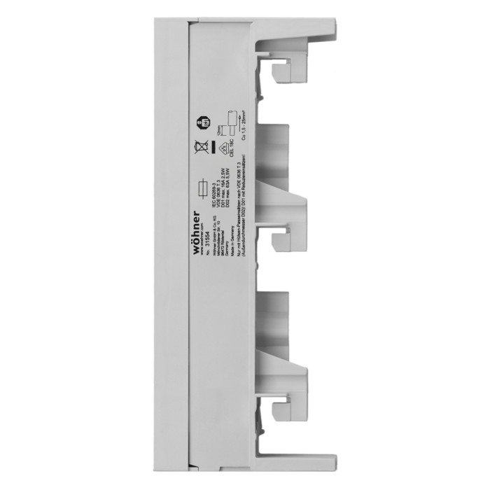 Утримувач Custo D02 Woehner запобіжників, 60mm