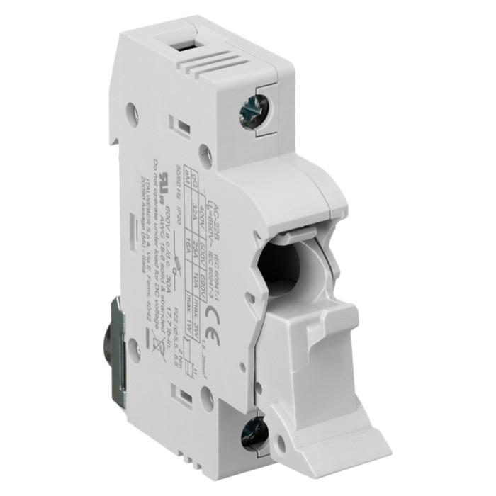 Тримач запобіжників Italweber 1P DCH 10×38 32A 690V АC