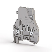 Клема Klemsan ASK 3 MLD 24V DC під запобіжник 4 мм сіра