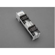 Адаптер Woehner EEC 25A, 60mm система, 2 DIN-рейка 45×200mm
